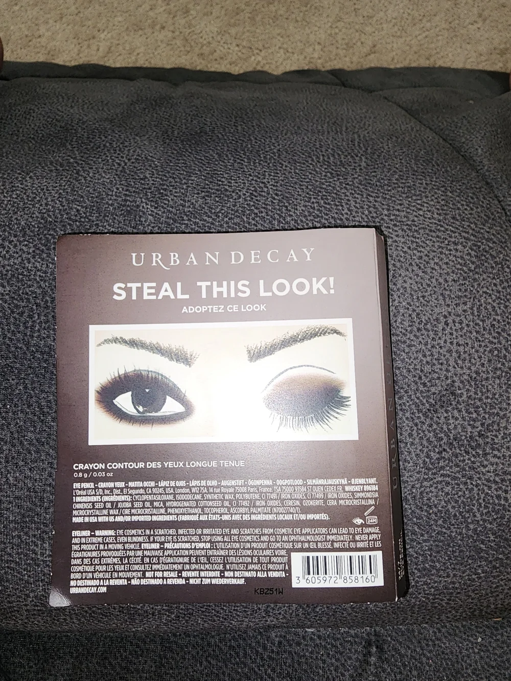Urban Decay Eye Liner Pencil Glide On In Whiskey Trial Size $12